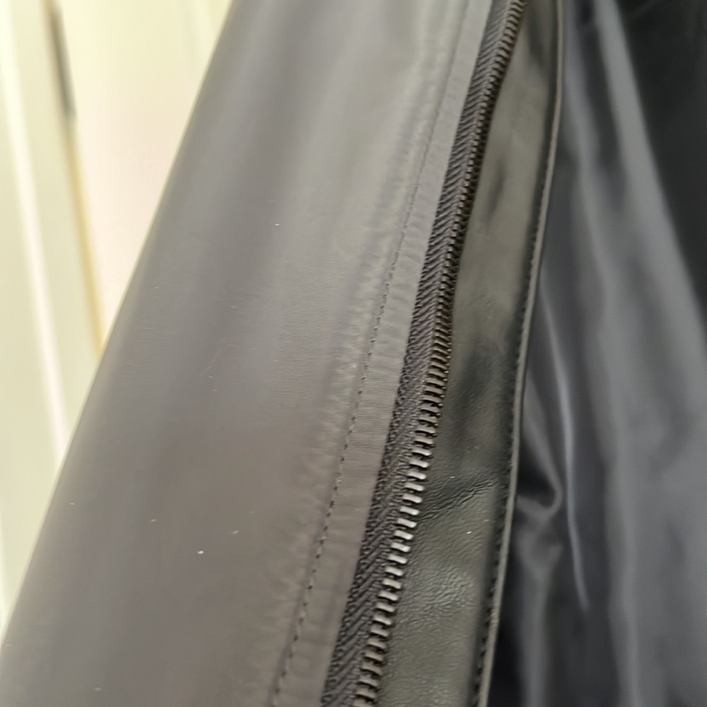 ZARA MAN! Bomber jacket/leather trim, size XL - Picture 11 of 11